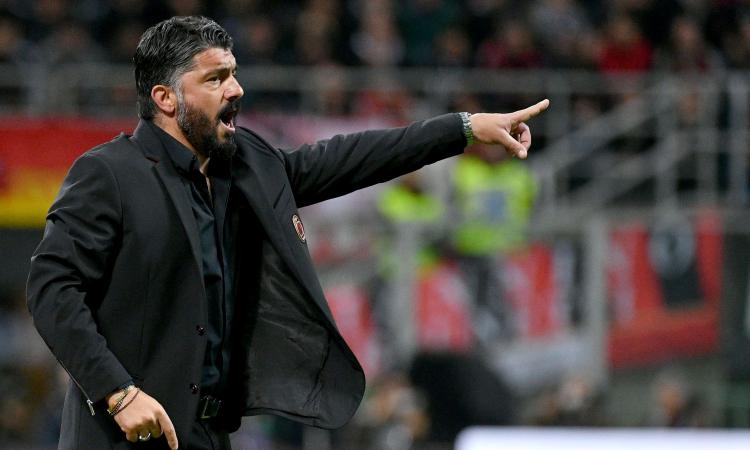 Milan, Gattuso: 'Fatta una figuraccia, squadra involuta. Cori razzisti? Spero che Mazzoleni non abbia sentito'