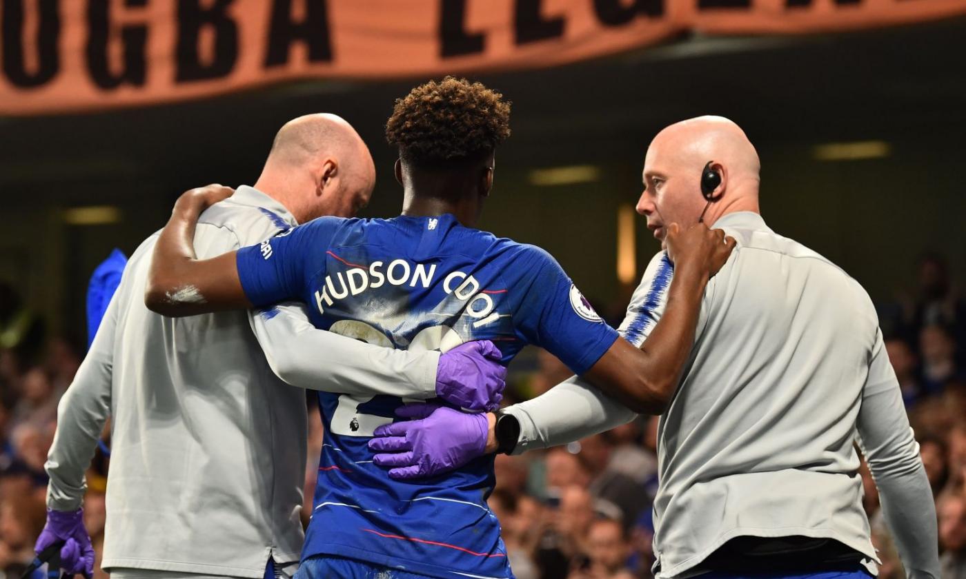 Chelsea, tegola Hudson-Odoi: sospetta rottura del tendine d'Achille