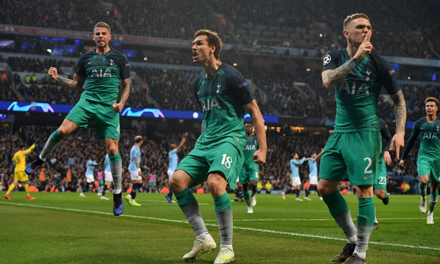 UCL: Man City vs Tottenham 4-3: Guardiola OUT, Spurs-Ajax in the semis