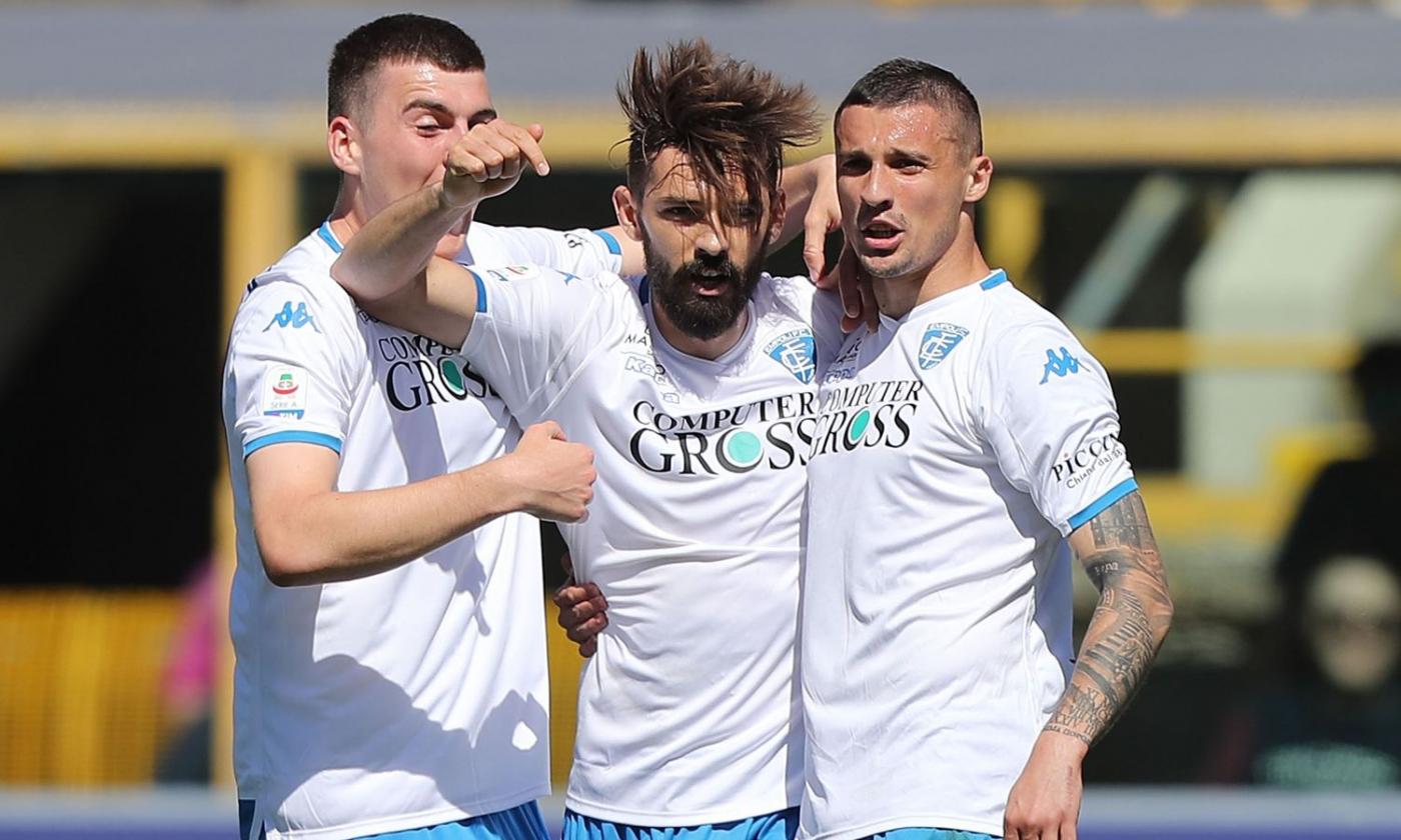 Serie A: la Fiorentina perde con l'Empoli, il Napoli batte il Cagliari