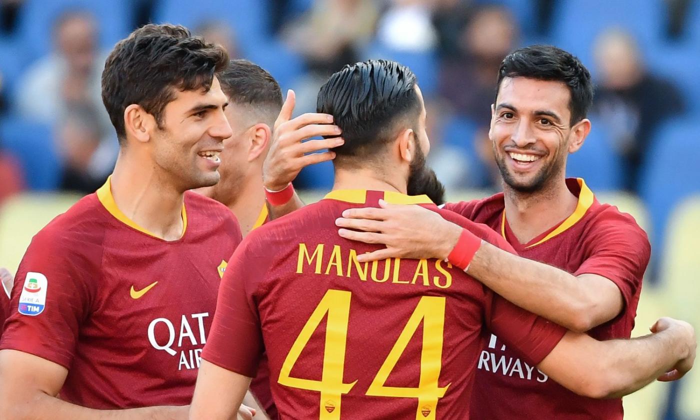 Roma-Cagliari 3-0: il tabellino