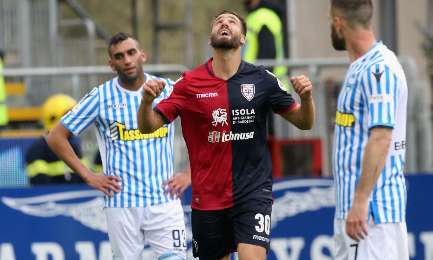 Cagliari-Spal 2-1: il tabellino