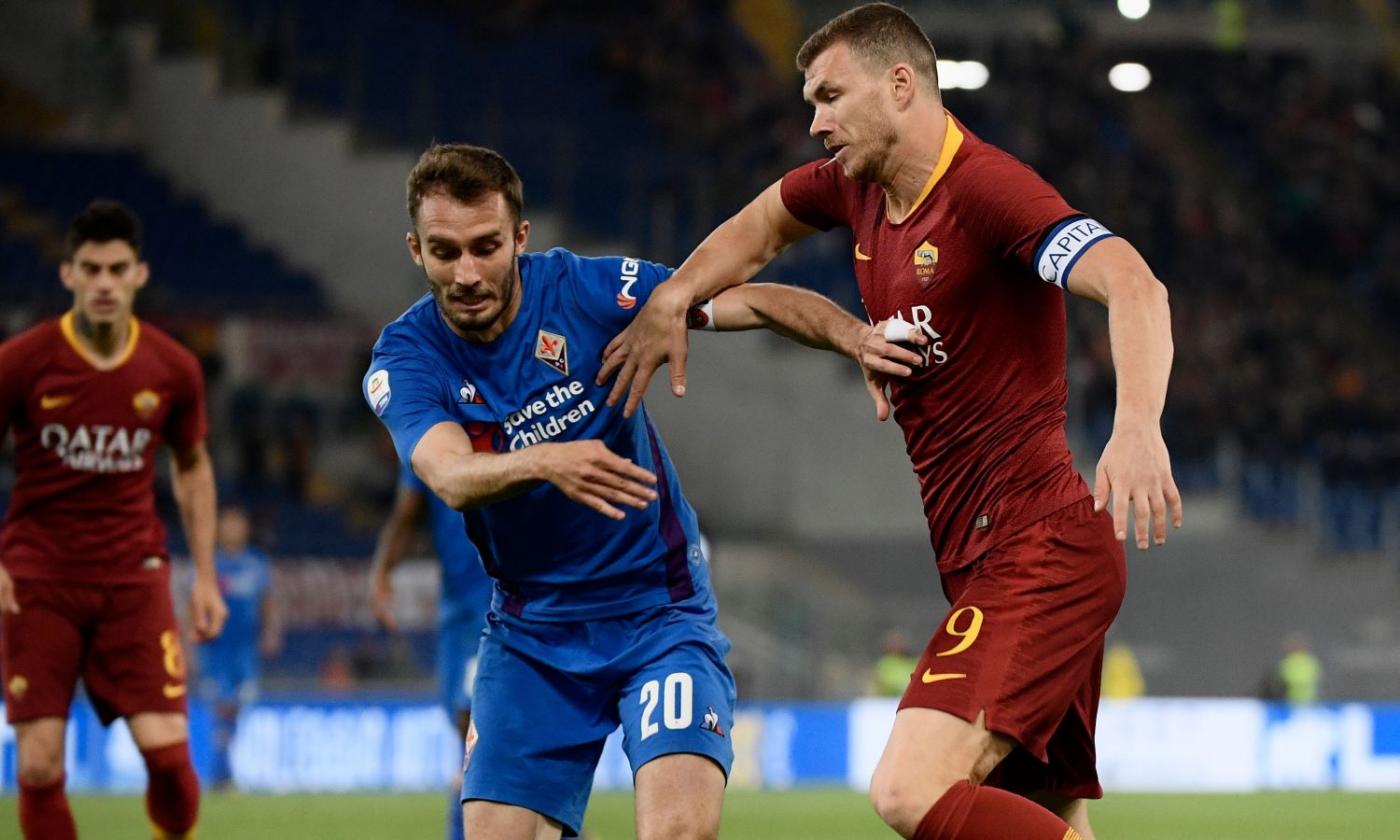 Roma-Fiorentina 2-2: il tabellino