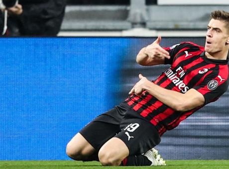 Piatek cuore Milan: 'Sognavo in rossonero, mi sono svegliato pistolero milanista' FOTO