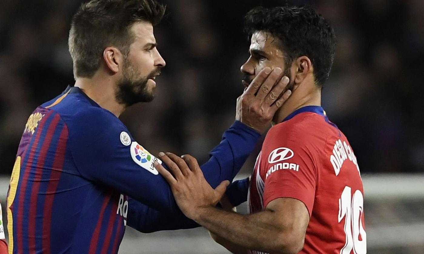 Atletico Madrid, Simeone: 'Rosso a Diego Costa? L'arbitro ha detto che...'