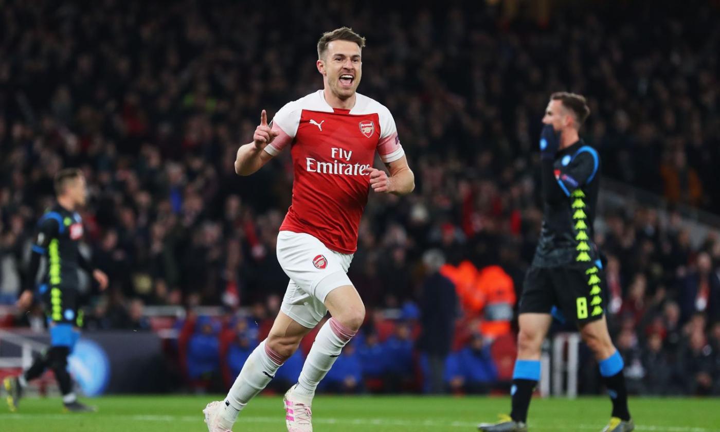 Lo juventino Ramsey batte un brutto Napoli, ma fuori casa l'Arsenal...