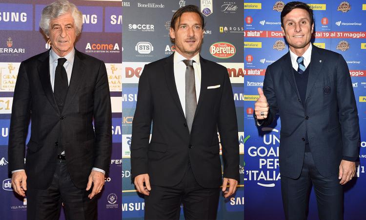 Roma, Totti sogna più poteri: da Rivera a Zanetti, ex campioni un flop in società