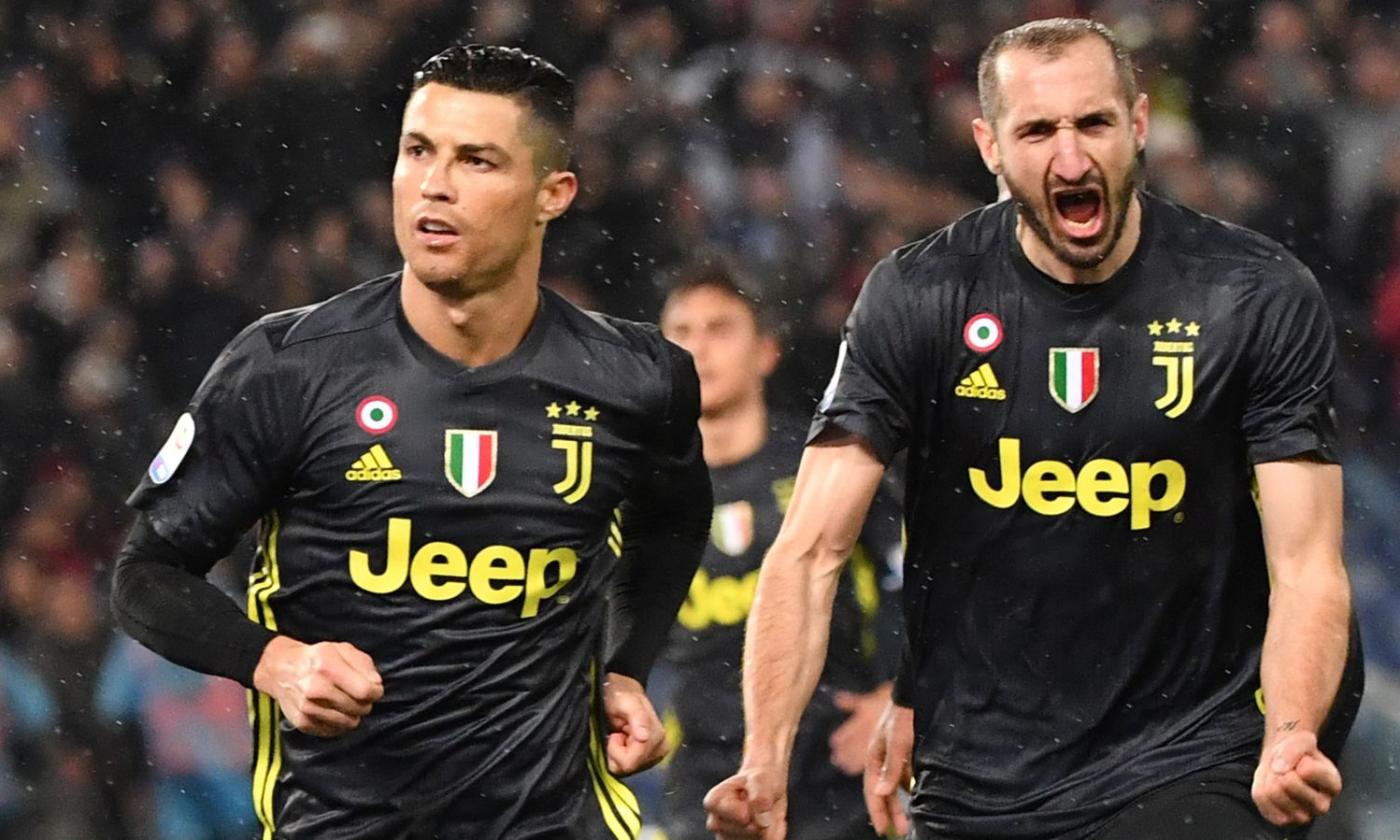 Juve, Chiellini 'vale' più di Cristiano Ronaldo: Paratici è avvisato