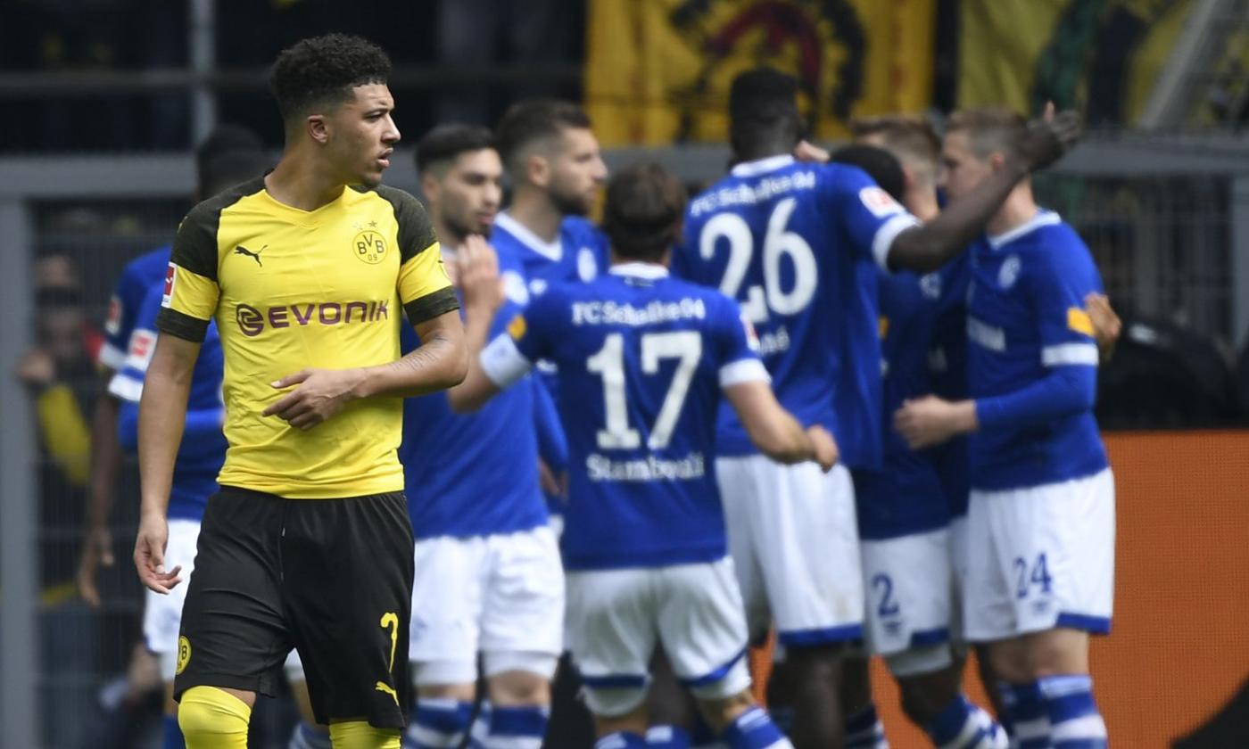 Bundesliga: Dortmund ko choc, poker Schalke nel derby VIDEO