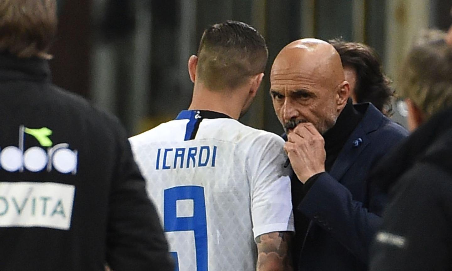 Robocop-Icardi torna, ma è solo come Spalletti: a fine stagione via entrambi