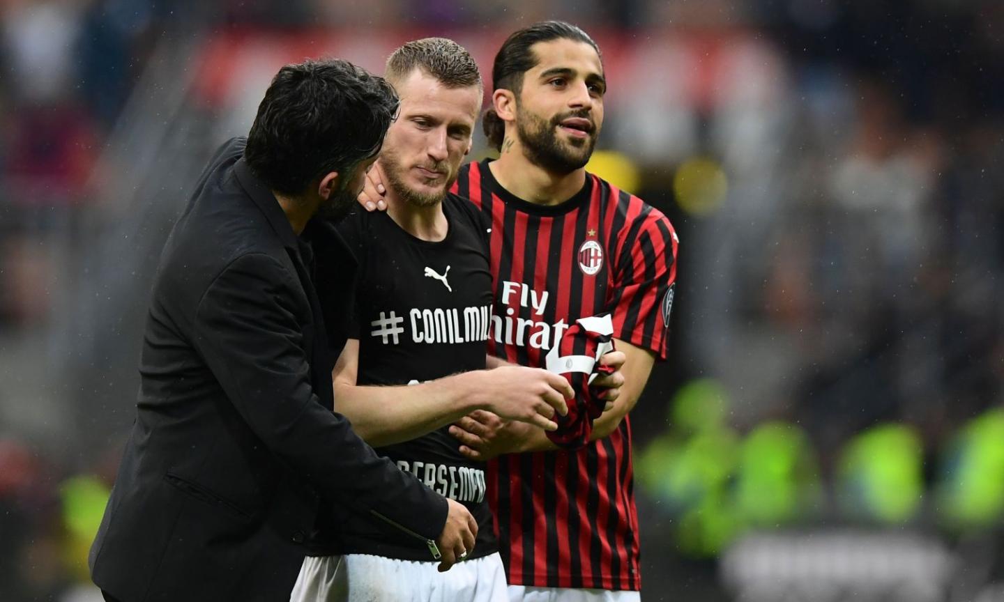 Milan, Abate: 'Che stadio, che tifosi. Ci sarà il momento dei ringraziamenti, ora...'