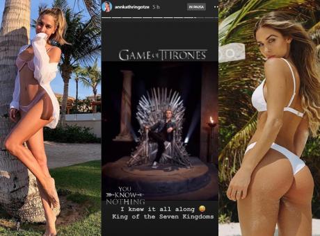 Ann-Kathrin incorona Gotze: 'È lui a sedere sul Trono di Spade' FOTO