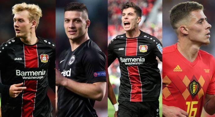 Da Jovic e Havertz a Brandt e Hazard: la corsa Champions in Bundesliga attira Juve e Milan