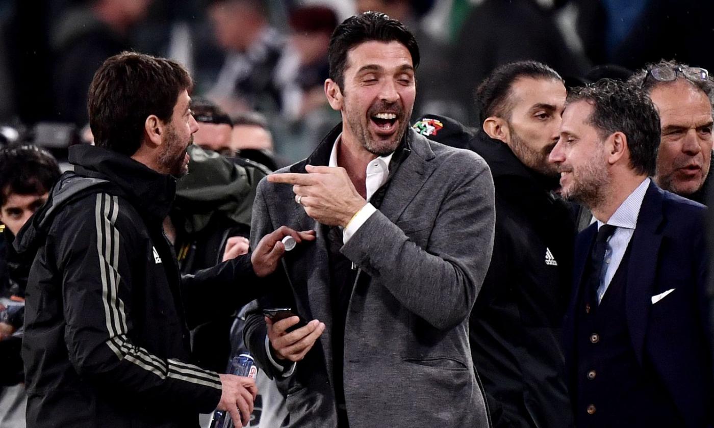 Juve, Buffon torna allo Stadium da tifoso