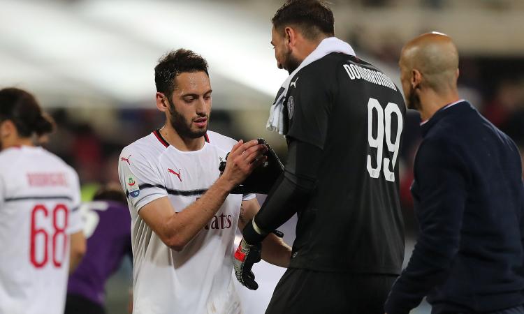 Milan, non solo Donnarumma: Calhanoglu a zero stuzzica la Juve