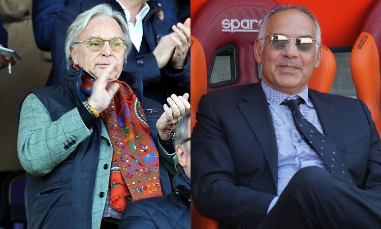 Firenze e Roma, il ritorno della piazza: i tifosi insorgono contro Della Valle e Pallotta, presidenti assenti