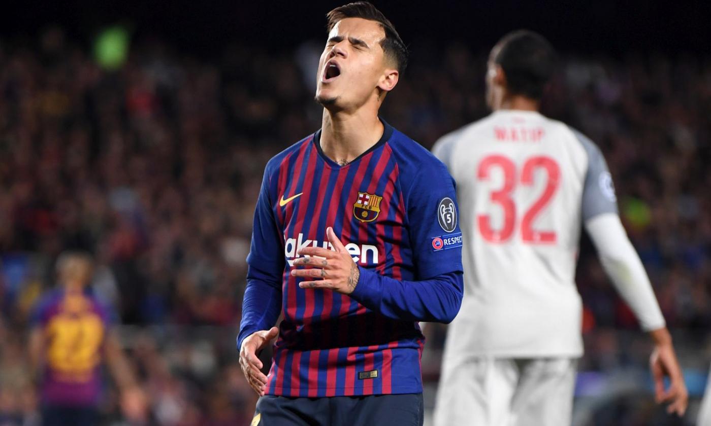 Barcellona, Coutinho non rientra nei piani