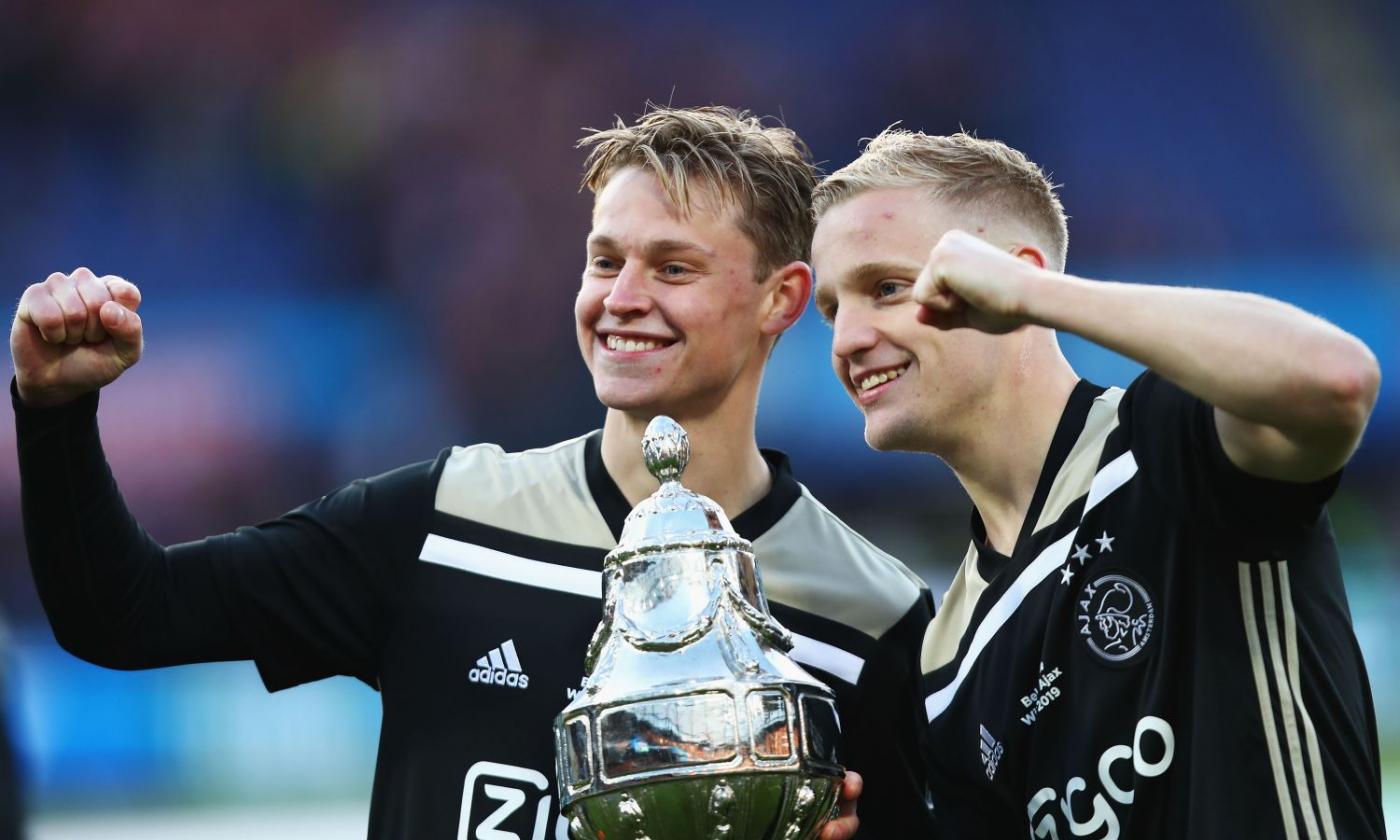 De Jong: 'De Ligt? Sarebbe bello giocare insieme anche al Barcellona'