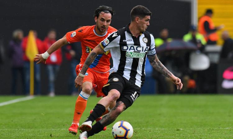 De Paul e Tudor simboli della salvezza Udinese: l'argentino è pronto per l'Inter