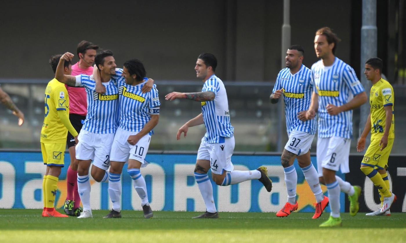 Serie A: poker al Chievo, la Spal è salva!