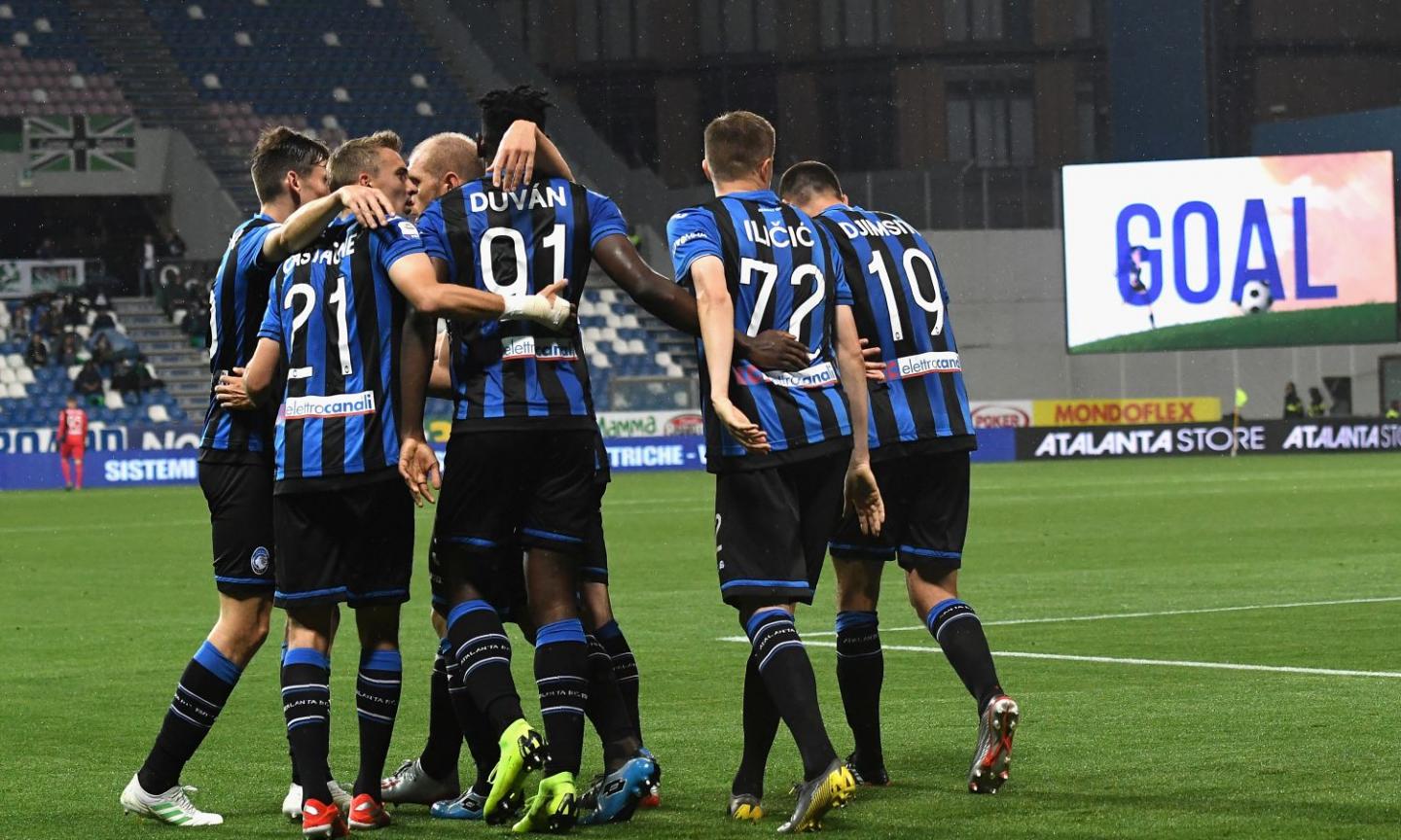 3-1 al Sassuolo, l'Atalanta è in Champions League!