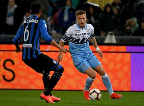 Lazio, Immobile: 'Atalanta tosta. Il loro palo? Anche noi abbiamo avuto occasioni'