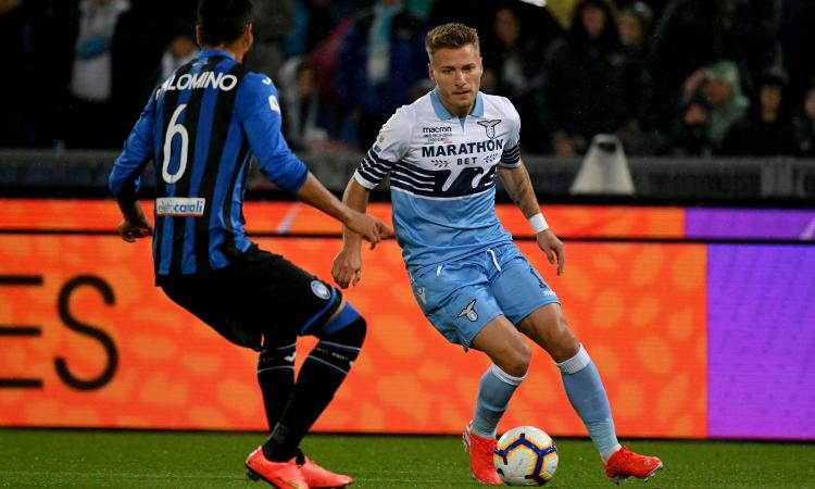 Lazio, Immobile: 'Atalanta tosta. Il loro palo? Anche noi abbiamo avuto occasioni'
