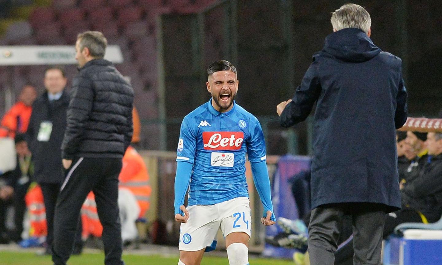 Napoli 2-1 Cagliari: Match Report and ratings as Insigne and Mertens paper over the cracks for Napoli