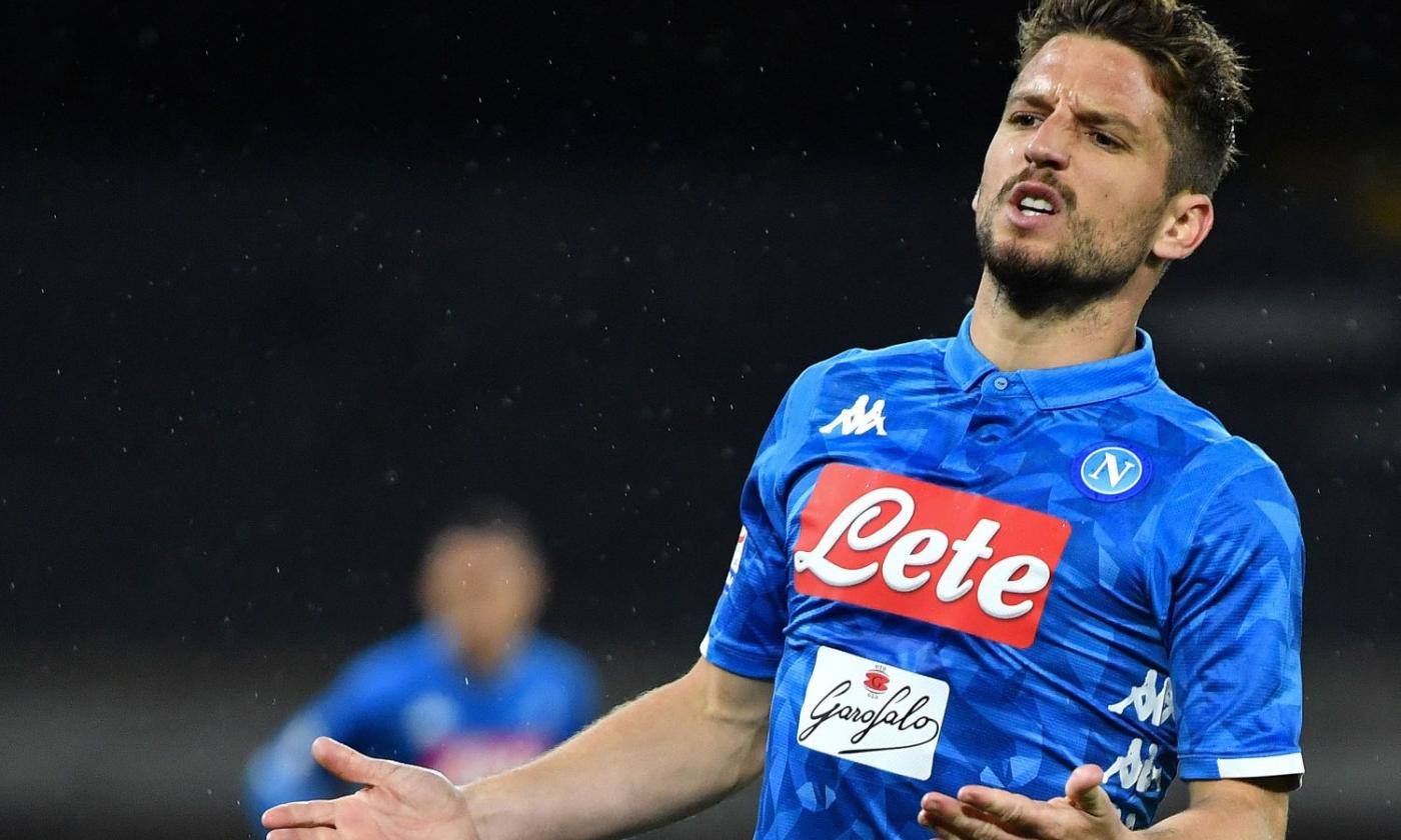 Napoli, Mertens in dubbio per la Spal