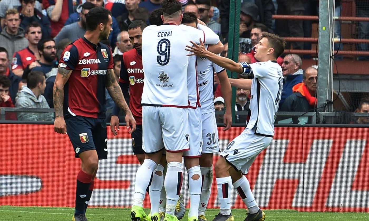 1-1 a Genova, il Cagliari è salvo! Anche l'Udinese resta in Serie A