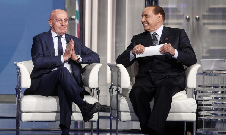 Berlusconi da Vespa con Sacchi: 'Il nostro Milan la squadra più forte del mondo'
