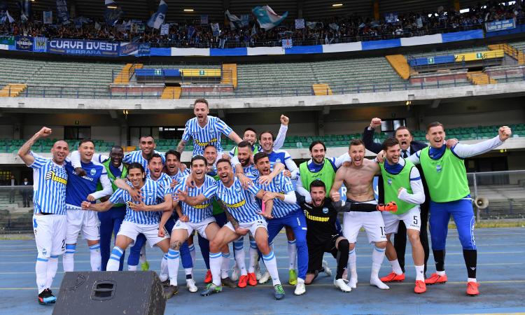 Spal, una salvezza conquistata in 50 giorni. Floccari al top: altro che ritiro...