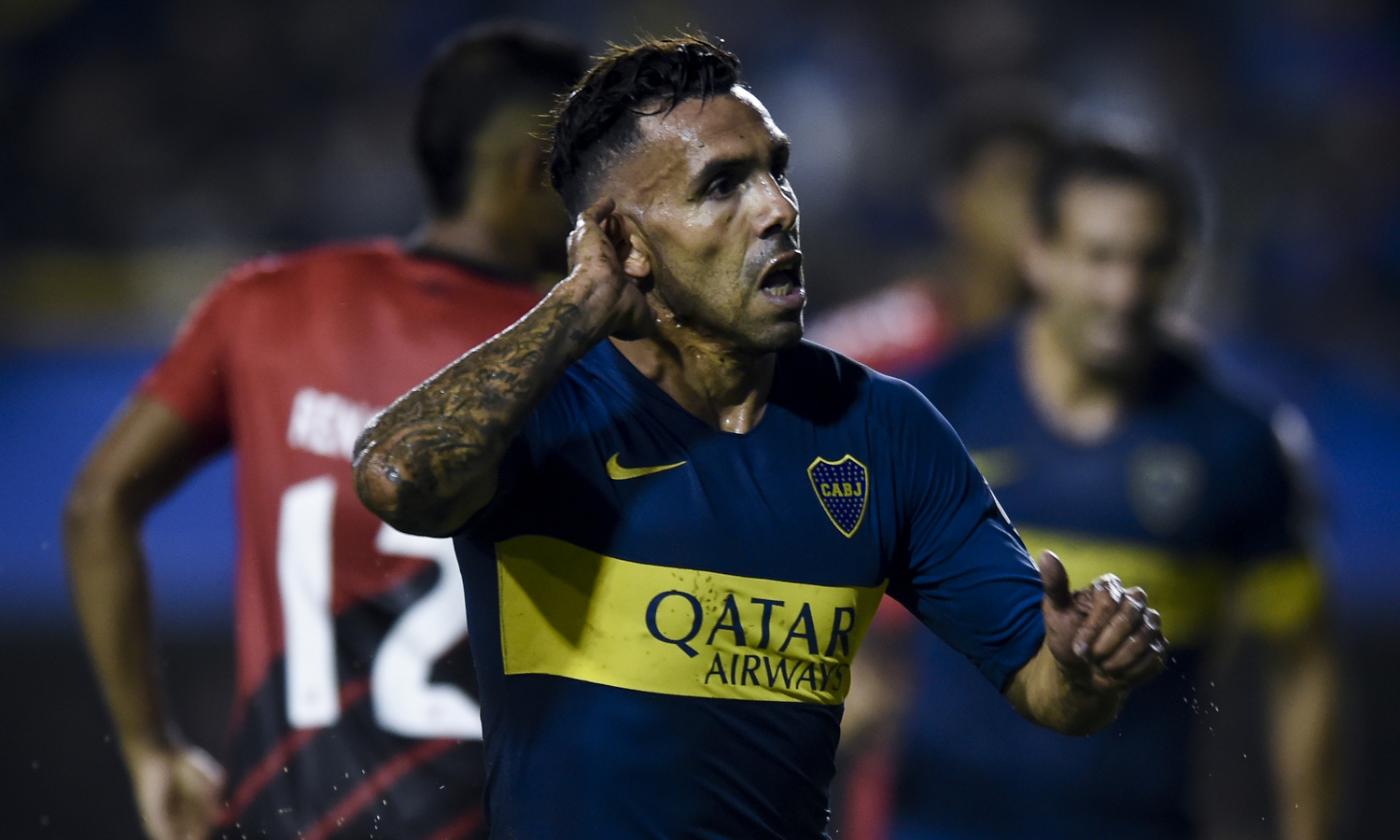 Boca, Tevez show: gol in acrobazia VIDEO