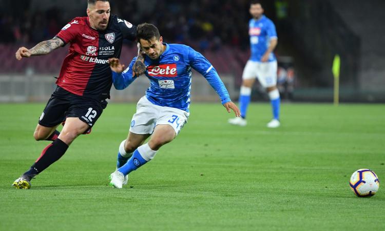 Napoli, Younes: 'Non è mai bello perdere. Importante lavorare bene'