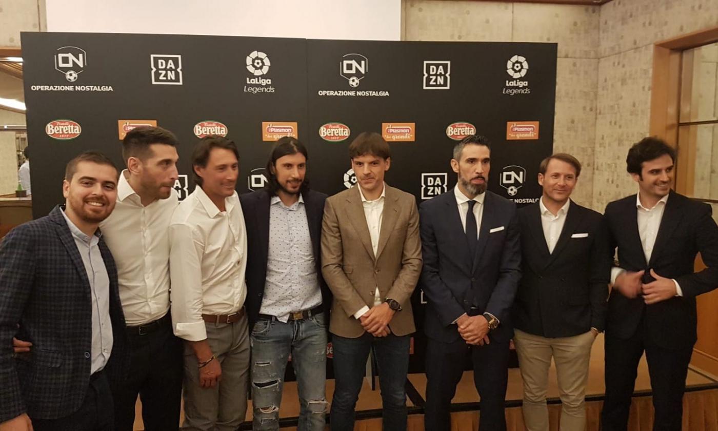 Da Del Piero e Recoba a Morientes: presentata Operazione Nostalgia Stars vs LaLiga Legends, il 6 luglio a Cesena