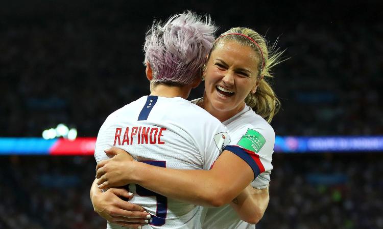 Stati Uniti femminili, la fidanzata di Rapinoe contro Trump: 'Odia Megan perché difende le donne e i gay'