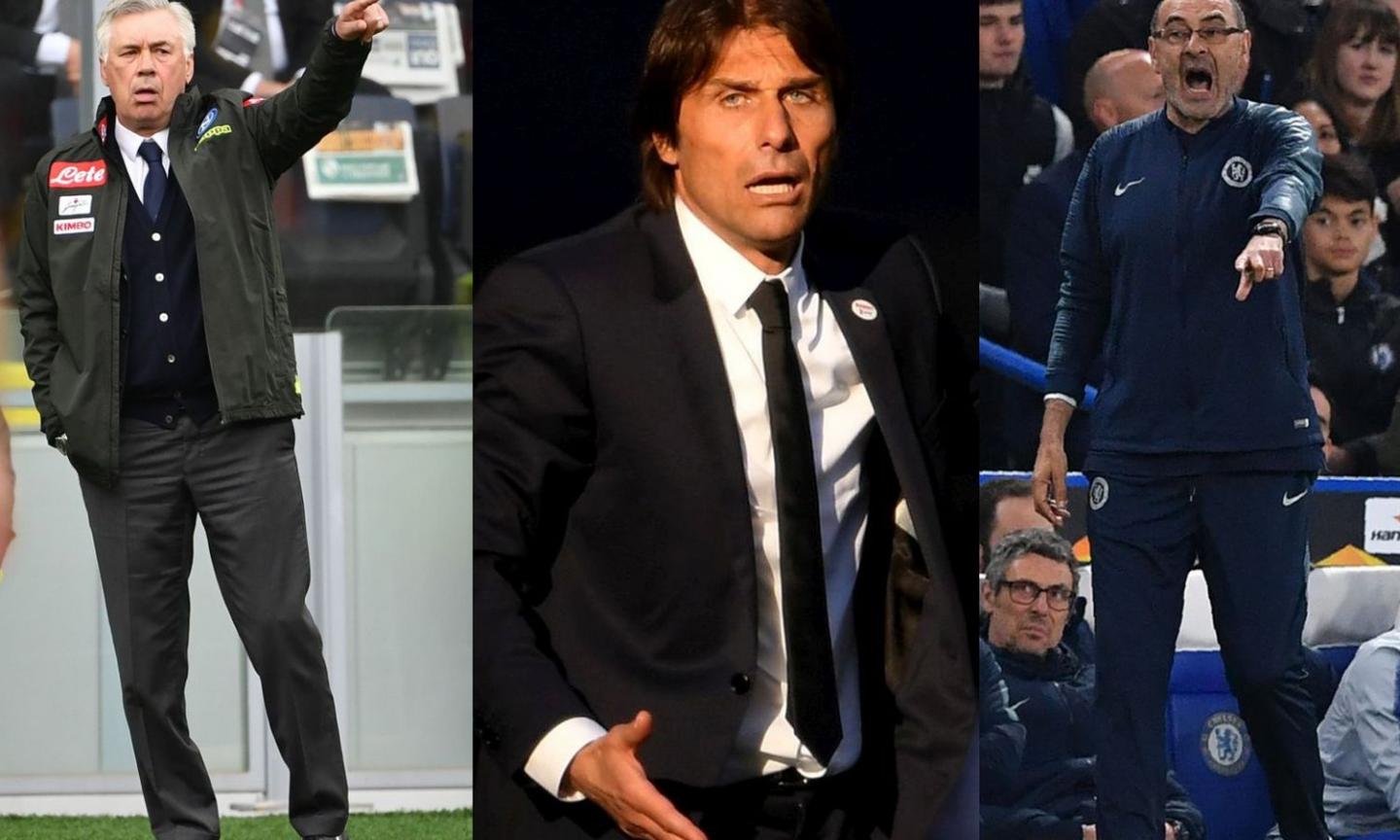 Finisce l'era del made in Italy: da Ancelotti a Conte e Sarri, i big della panchina tornano a casa