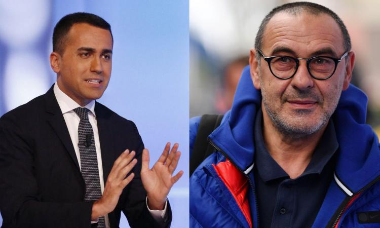 Di Maio e il vincolo di mandato: ma quale Juve, Sarri sarebbe dovuto restare in banca!