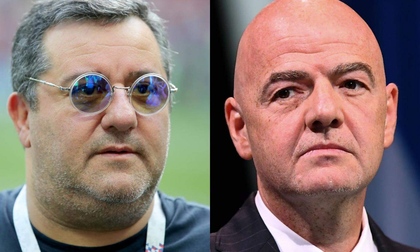 Raiola e la guerra strisciante contro Infantino: al Tas si gioca il primo round