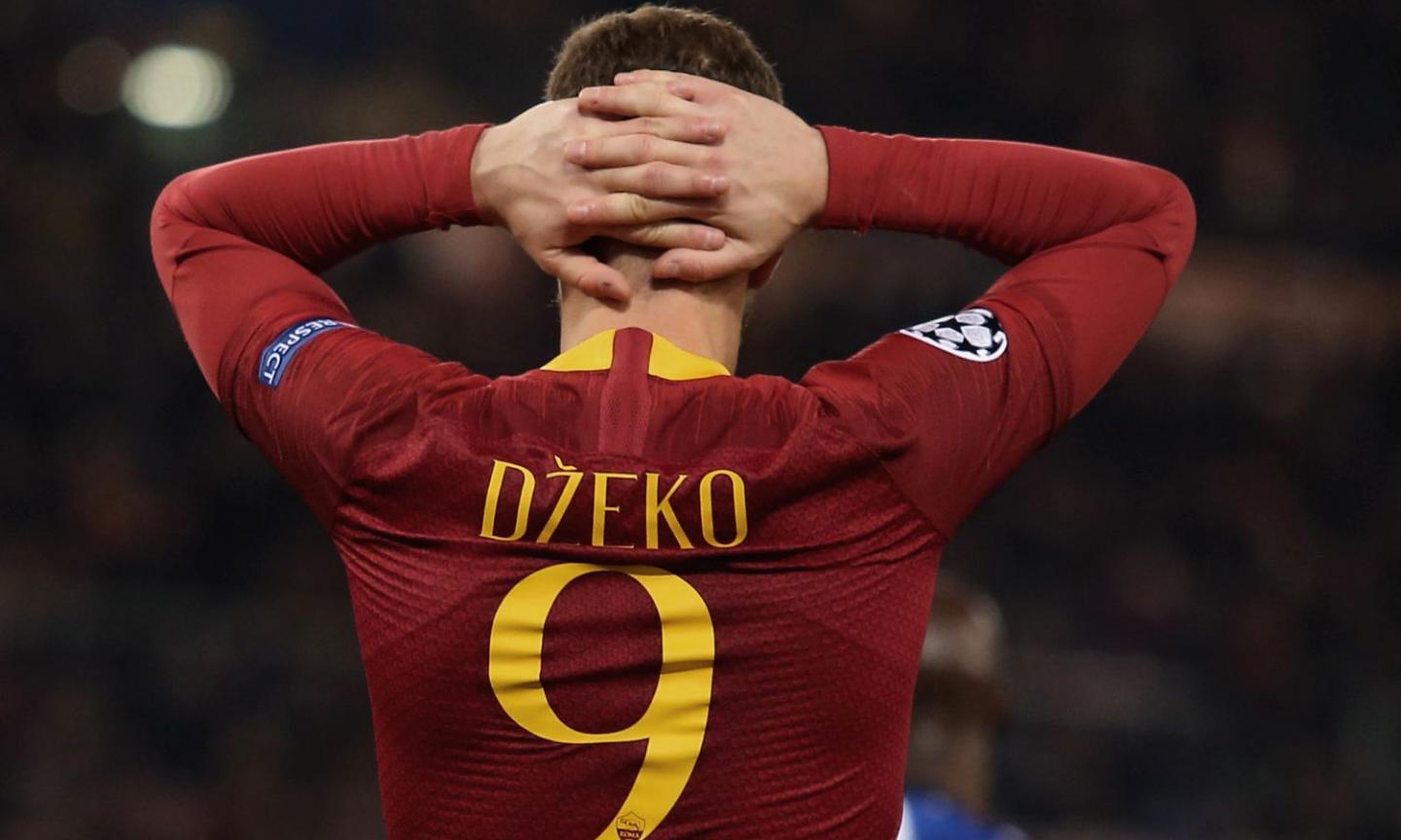 Roma, Dzeko aspetta l'Inter