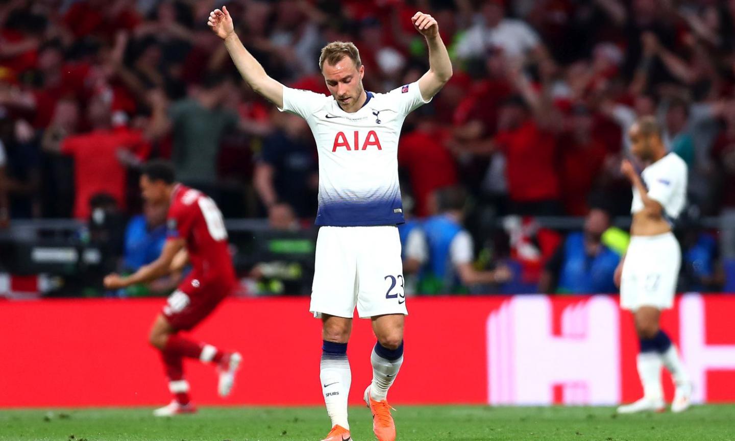 Spurs-Madrid meeting held over Eriksen before Champions League final