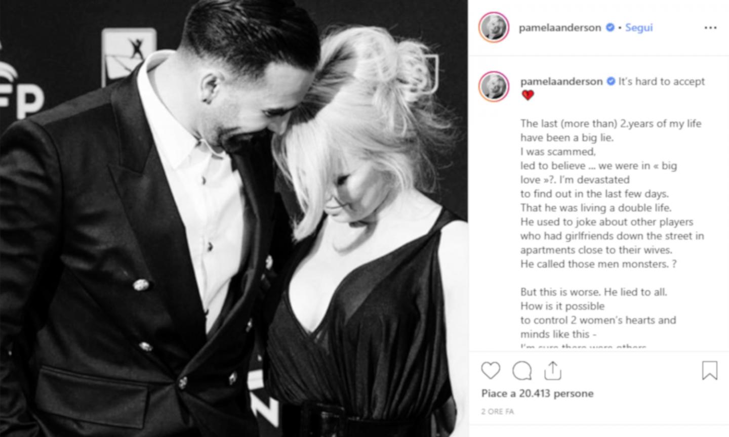 Pamela Anderson rompe con Rami: 'Peggio di un mostro' FOTO e VIDEO