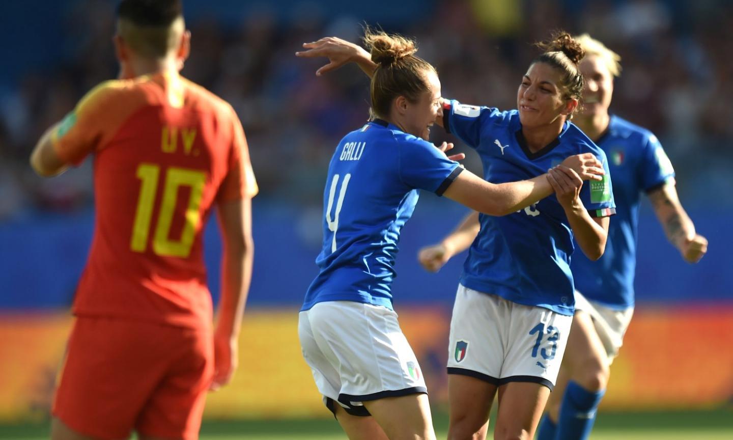 Mondiali femminili, Italia nella storia: 2-0 alla Cina, si va ai quarti