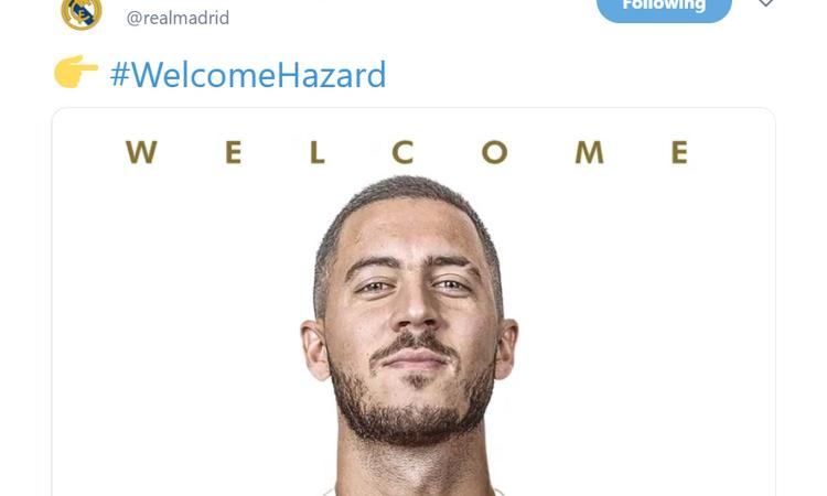 Hazard: 'Il mio più grande sogno era giocare per il Real Madrid e finalmente sono qui' VIDEO
