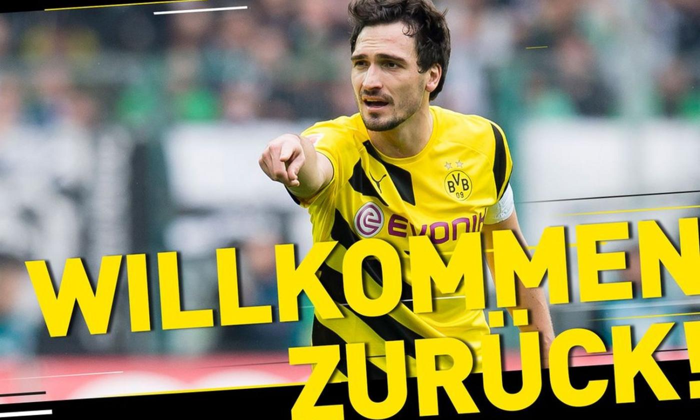 Official: Hummels returns to Borussia Dortmund, agreement reached