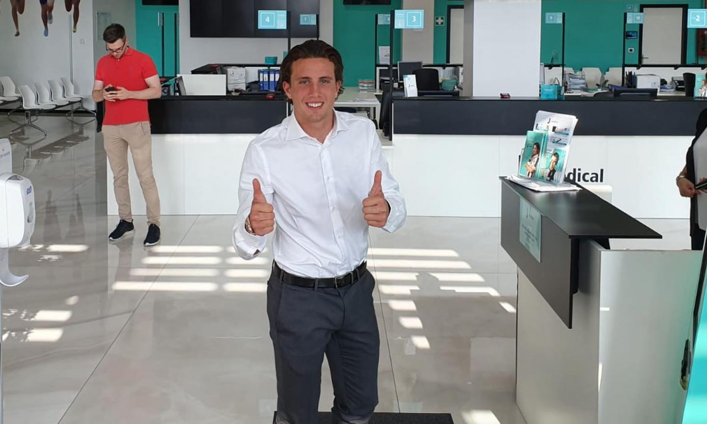 Watch: Exclusive video of Luca Pellegrini arriving for Juventus medical