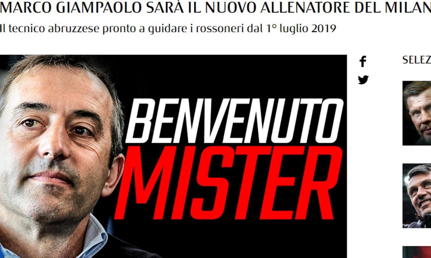 Revealed: When Marco Giampaolo will be presented as AC Milan's coach