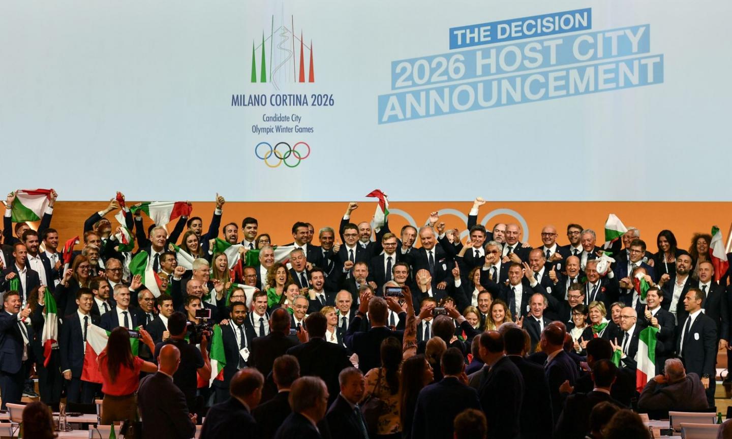 UFFICIALE: Olimpiadi invernali 2026 a Milano-Cortina!