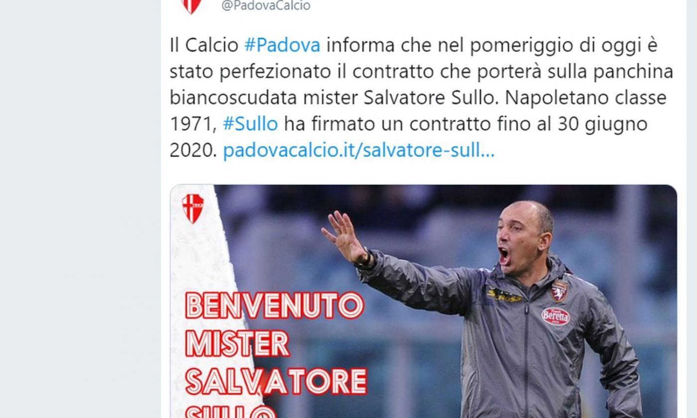 Padova, UFFICIALE: il nome del nuovo allenatore