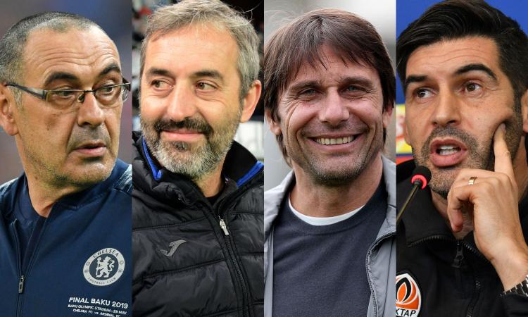 2019, la rivoluzione: dalla Juve alla Roma, saltano 8 allenatori e ds su 12